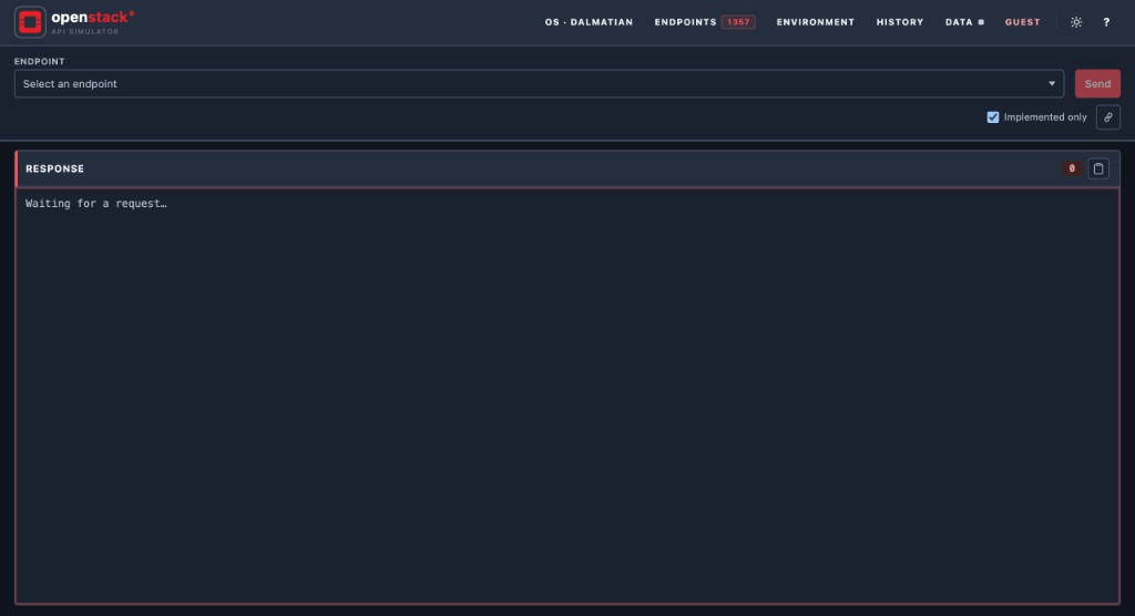 Web console