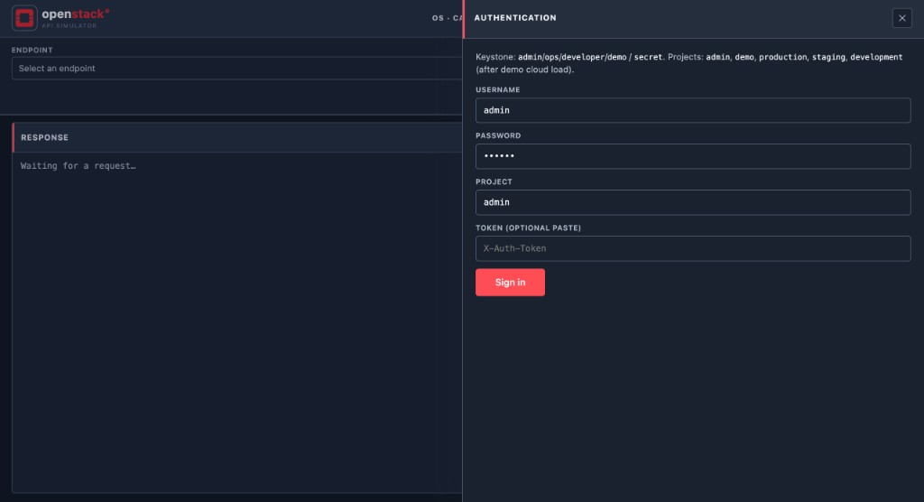 Authentication drawer