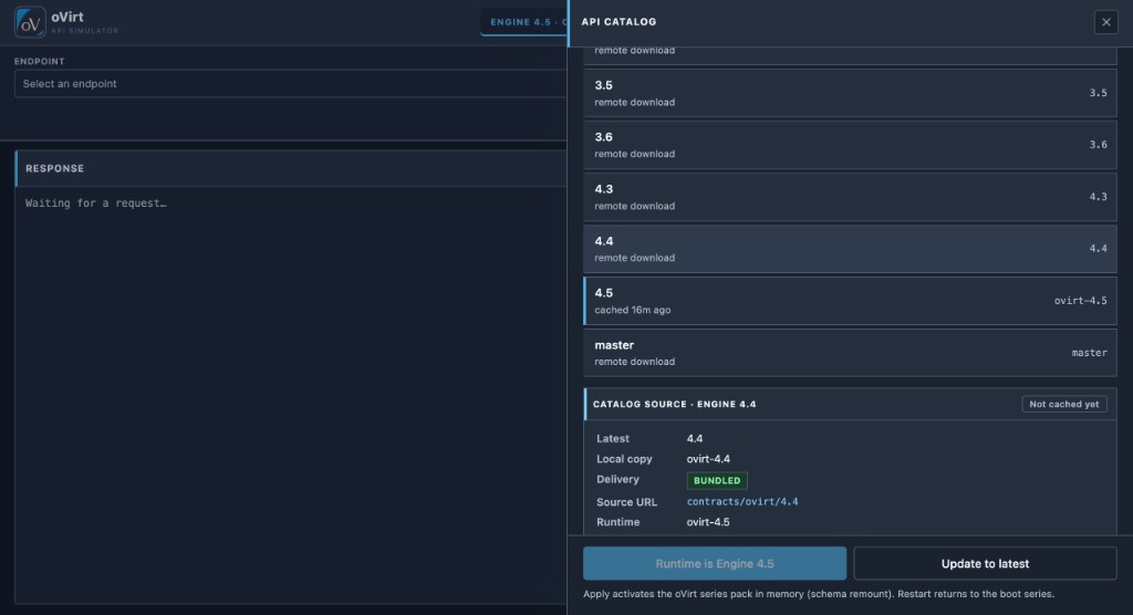 API catalog