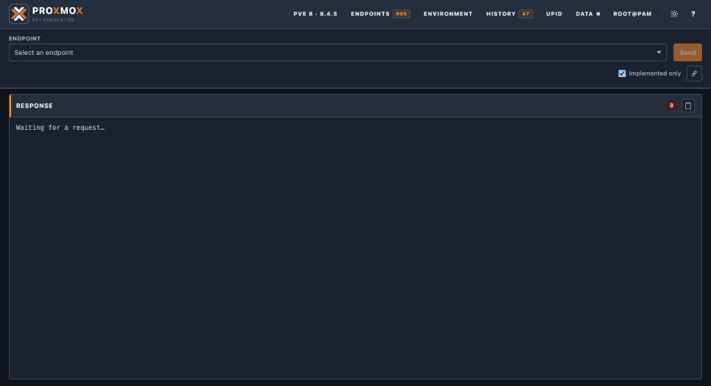 Web UI main