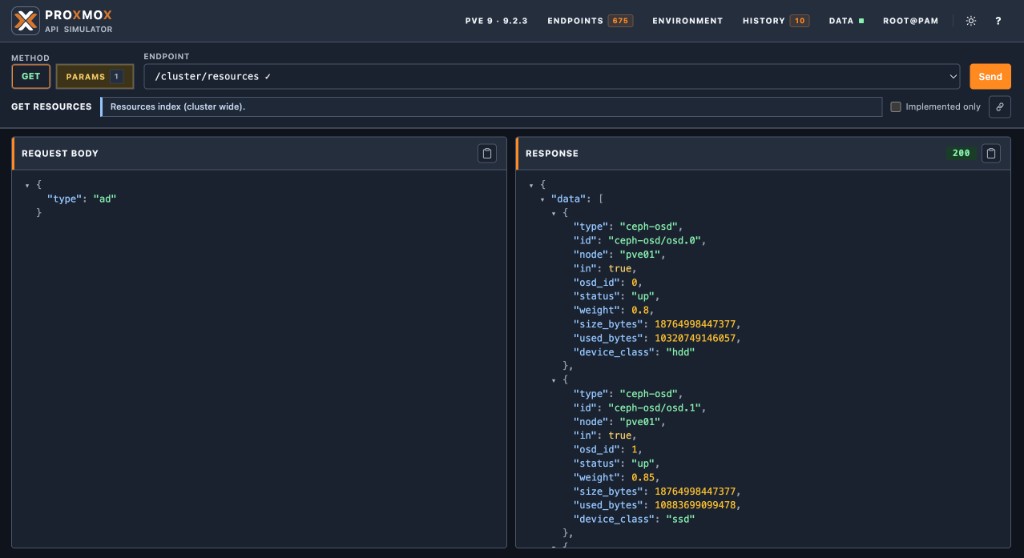 Web UI dark theme