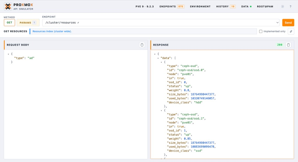 Web UI light theme