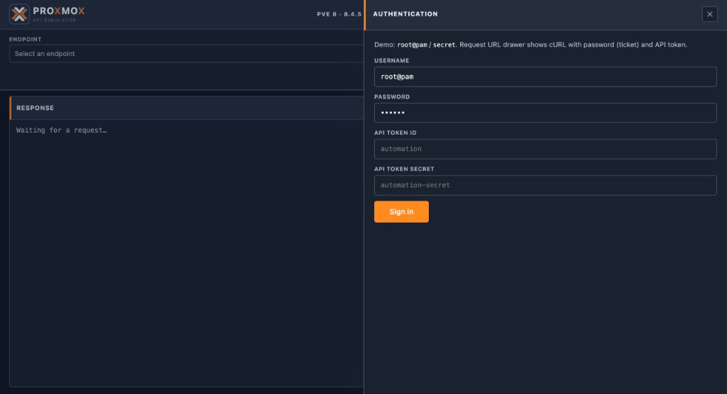 Web UI authentication